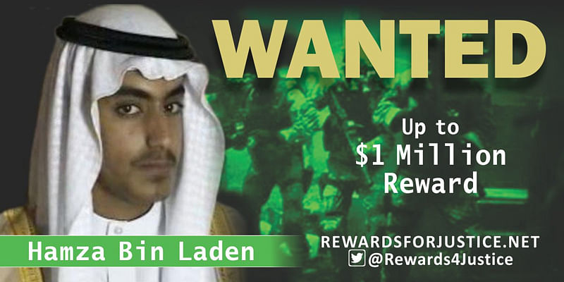 US offers USD 1 million reward to find Bin Laden's son