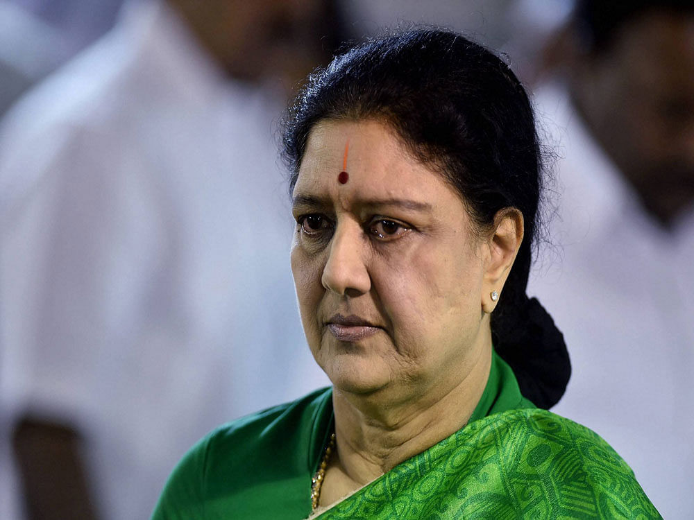 Sasikala not in AIADMK, OPS
