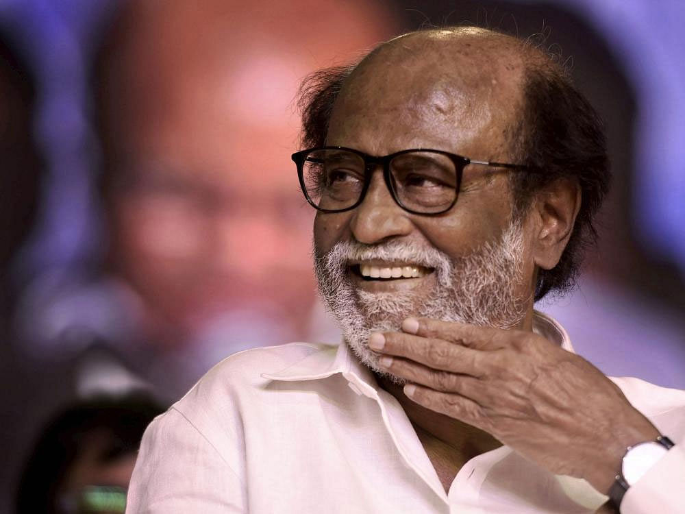 Will launch party for sure, says Rajini