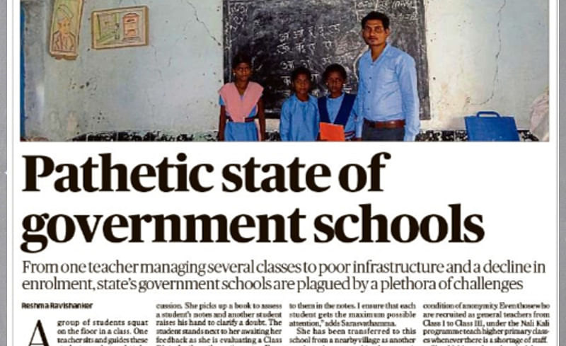 DH Impact: Lokayukta act on report on govt schools