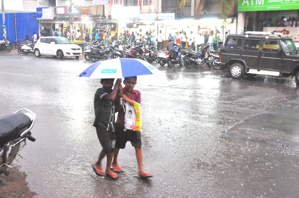 Showers bring respite from sweltering heat