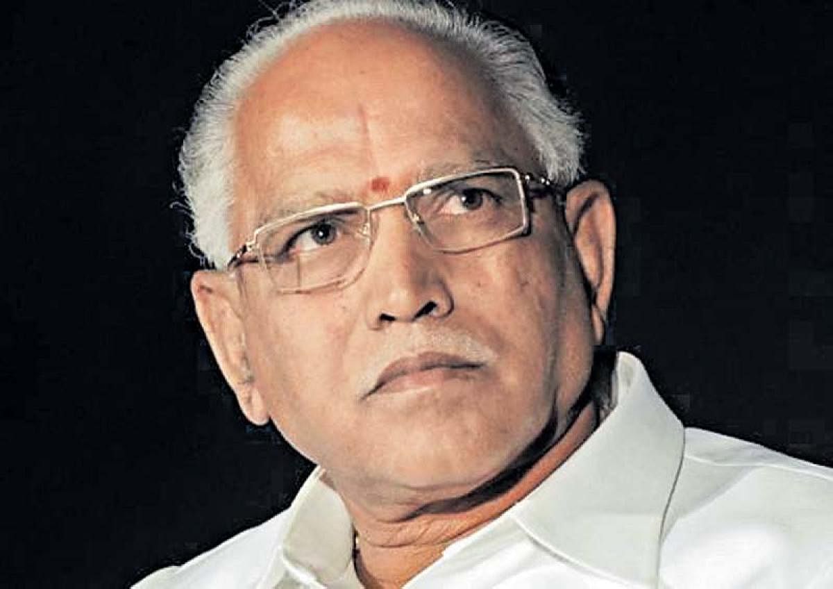 No attempts to topple state govt, says Yeddyurappa