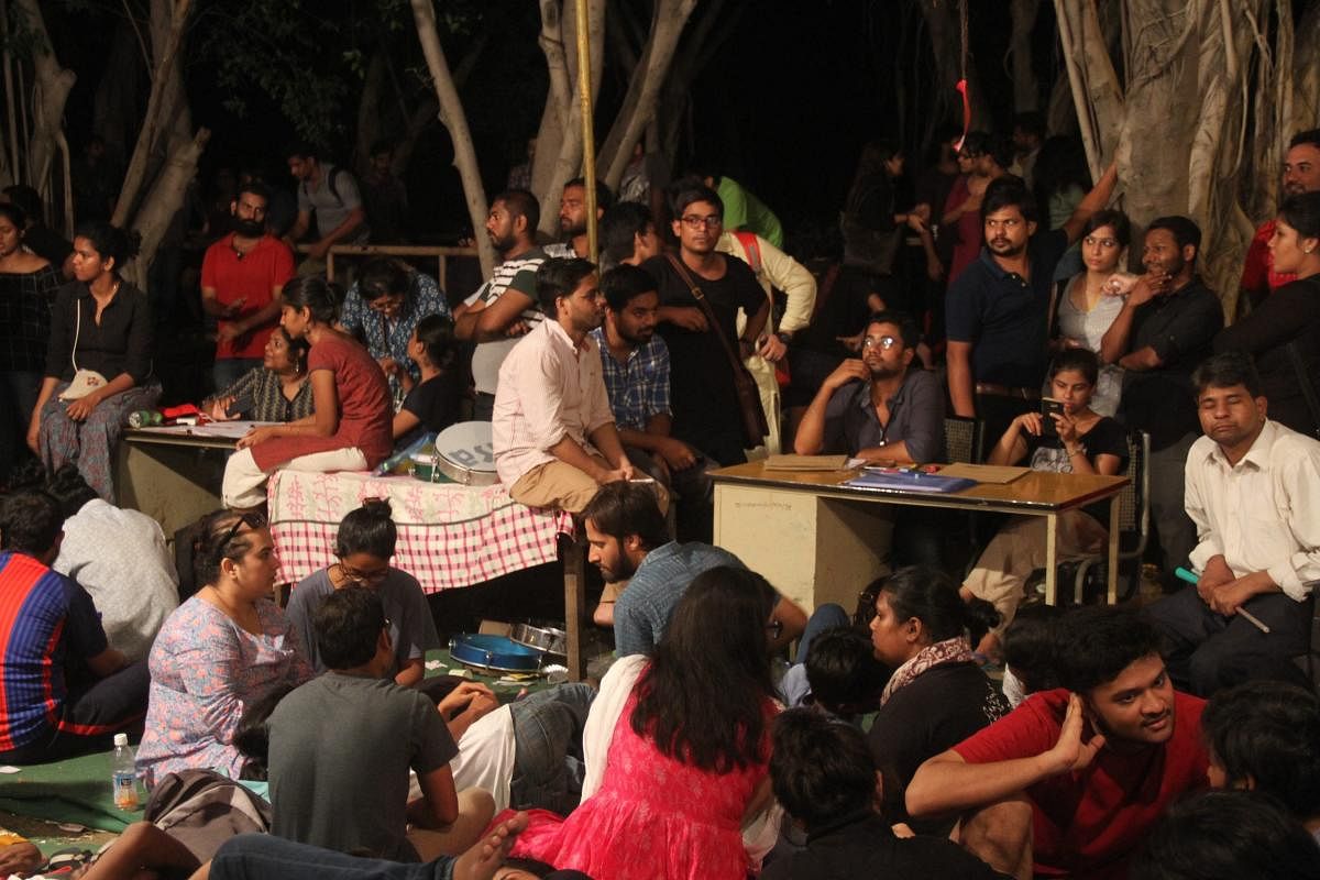 Clashes at JNU after Left won student union polls
