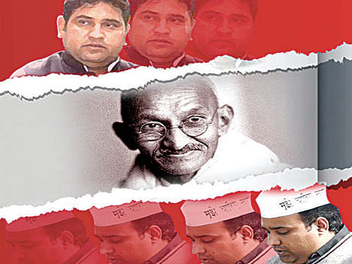 Comparing AAP ex-minister's sex scandal to Gandhi outrageous