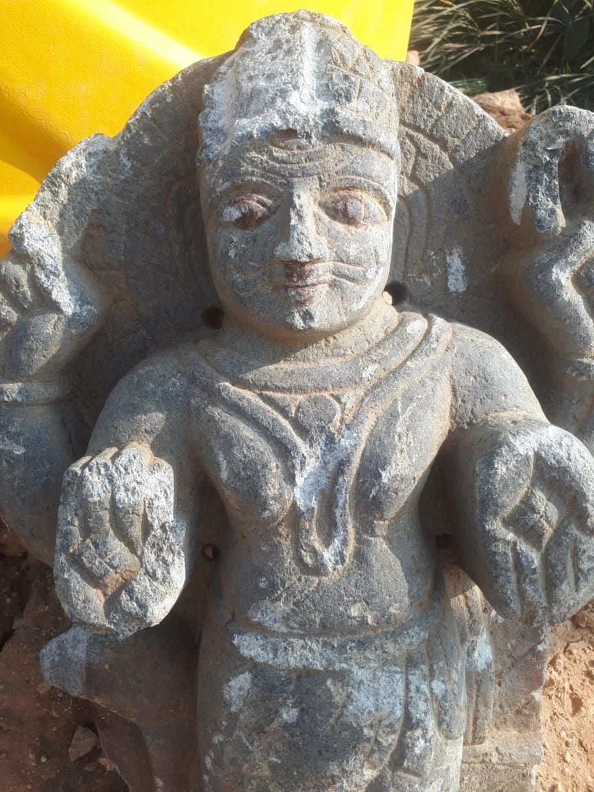 Shaneshwara idol found in Varthur kodi