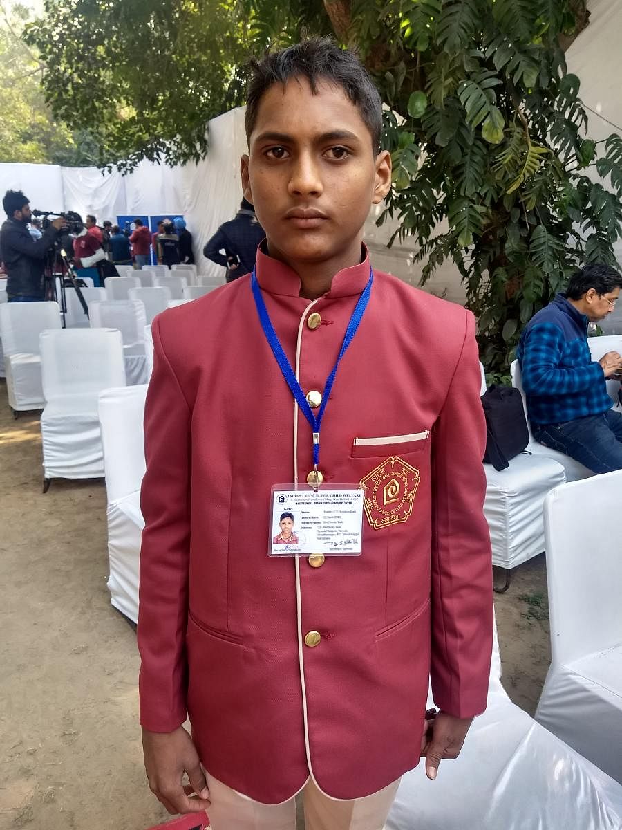 Shivamogga boy gets national bravery award