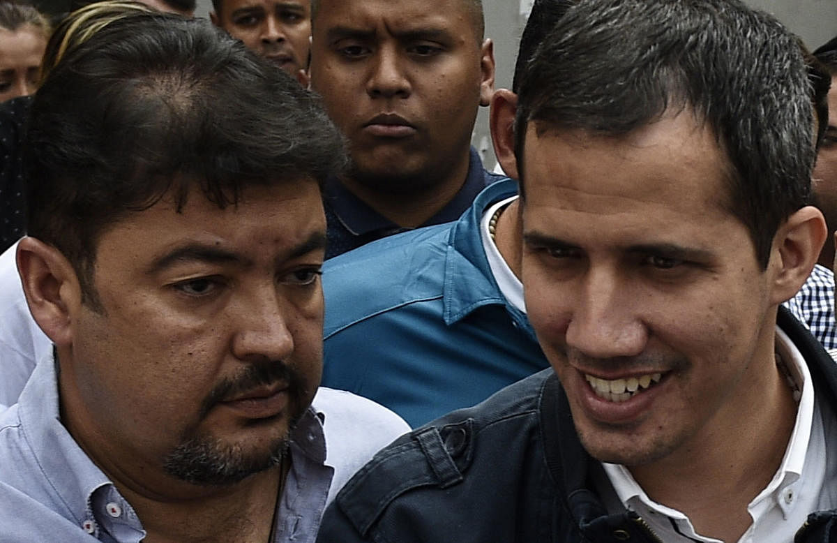 Guaido aide arrested for 'terrorism' in defiance of US