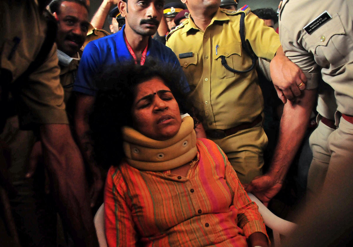Woman who entered Sabarimala temple ousted from home