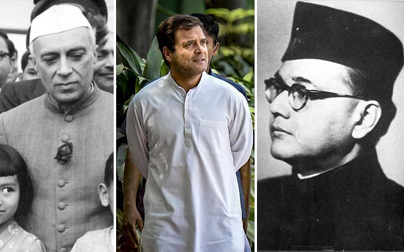 Rahul inspired by Rs 300 proposal of Bose, Nehru?