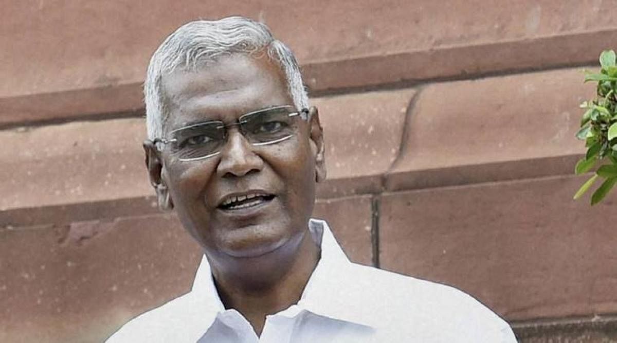 Is BJP main enemy or the Left: Raja asks Cong