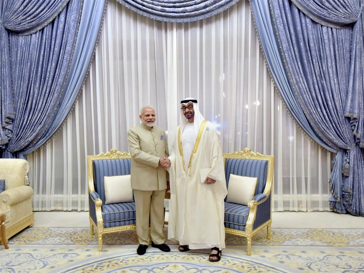 UAE honours PM Modi with Zayed Medal