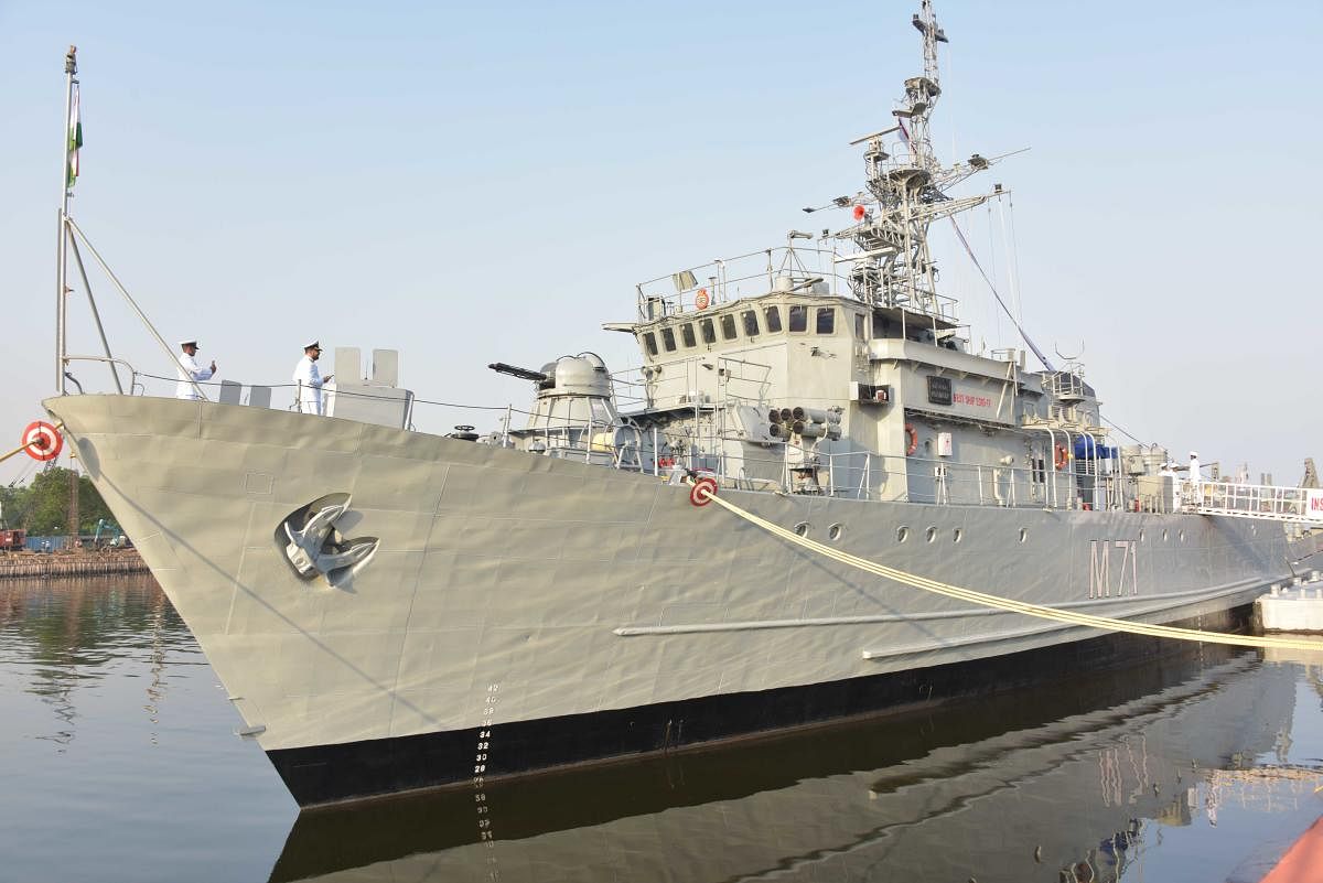 Minesweeper INS Kozhikode Decommissioned