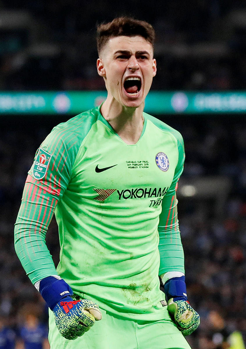 Kepa fined, apologises for poor behaviour