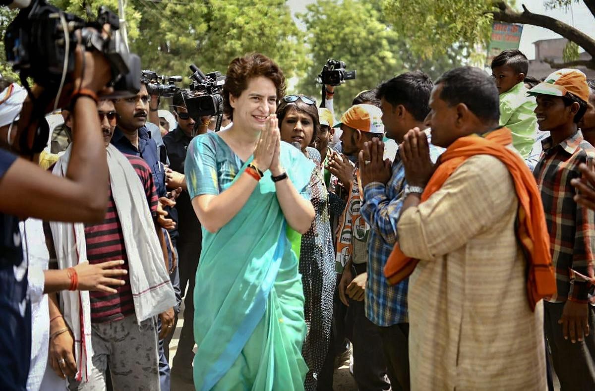 Priyanka says Cong hurting BJP in UP, helping alliance