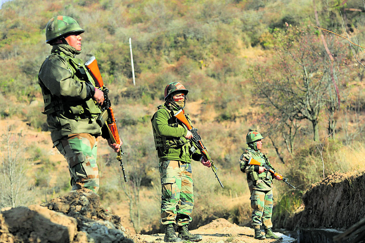 Two soldiers injured in accidental fire near LoC