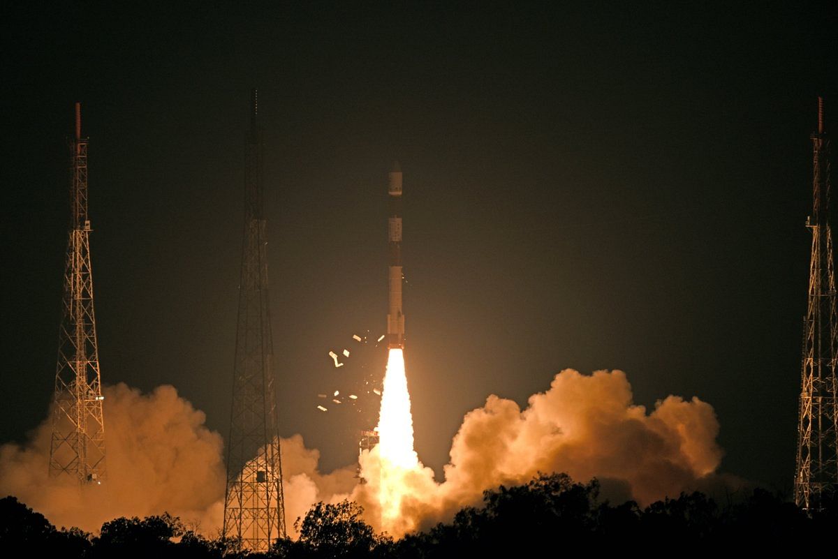 RISAT-2B, earth observation satellite by ISRO, launched