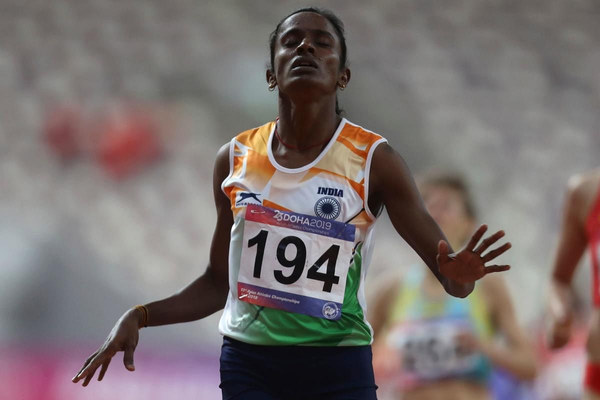 Gomathi fails dope test after winning Asian title