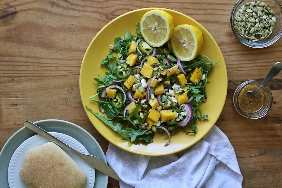 Recipe: try this healthy sweet potato-mango salad