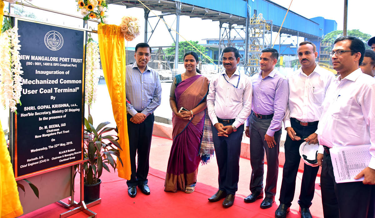 Mechanised coal handling facility for NMP
