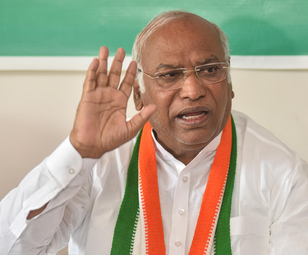 Section of Cong wants Kharge in state politics