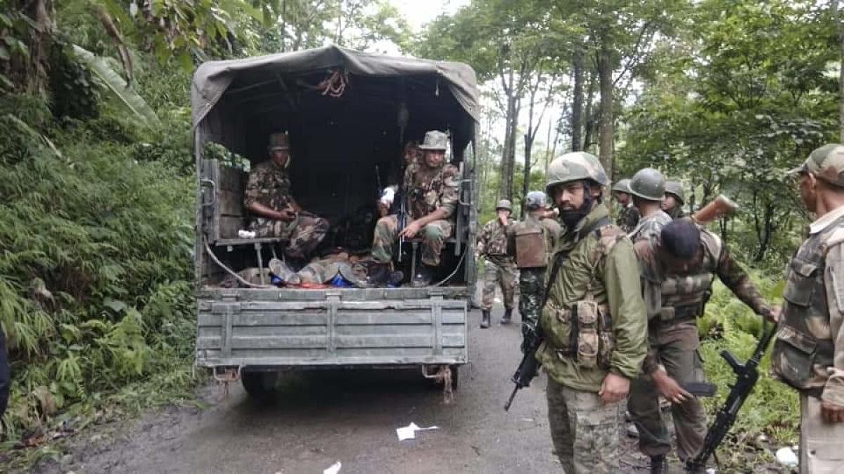 Two army jawans killed, 3 injured in Nagaland