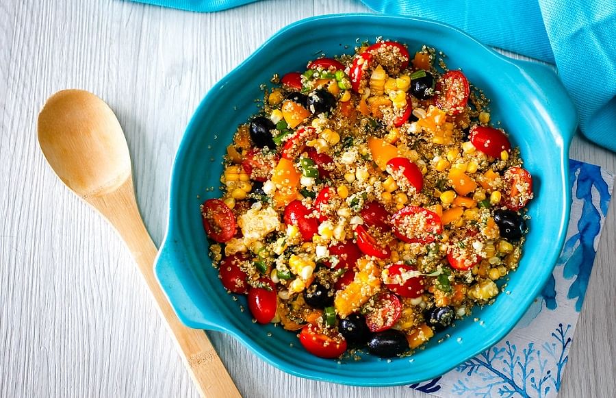 Recipe: try this healthy quinoa-vegetable salad