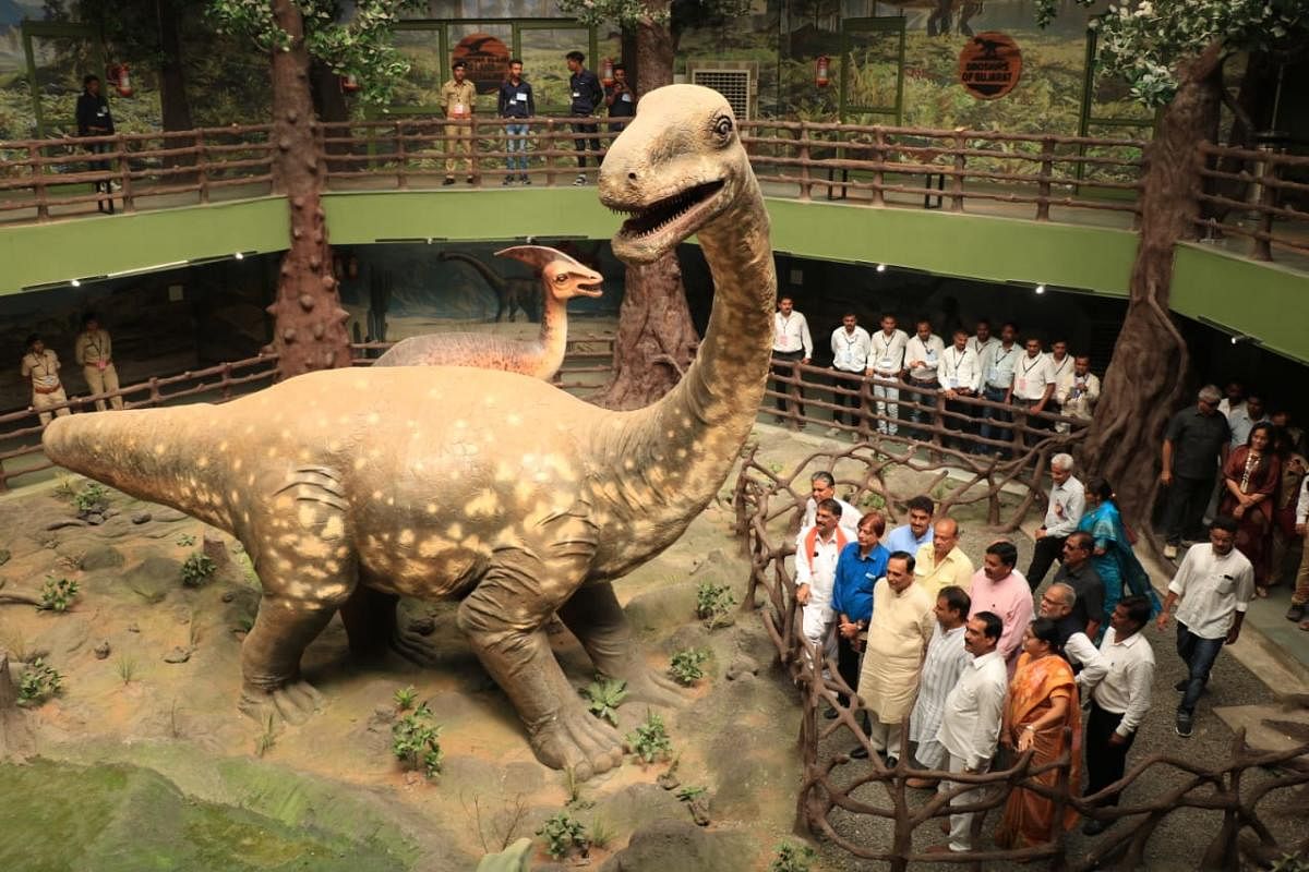 Country's first dino-fossil museum open