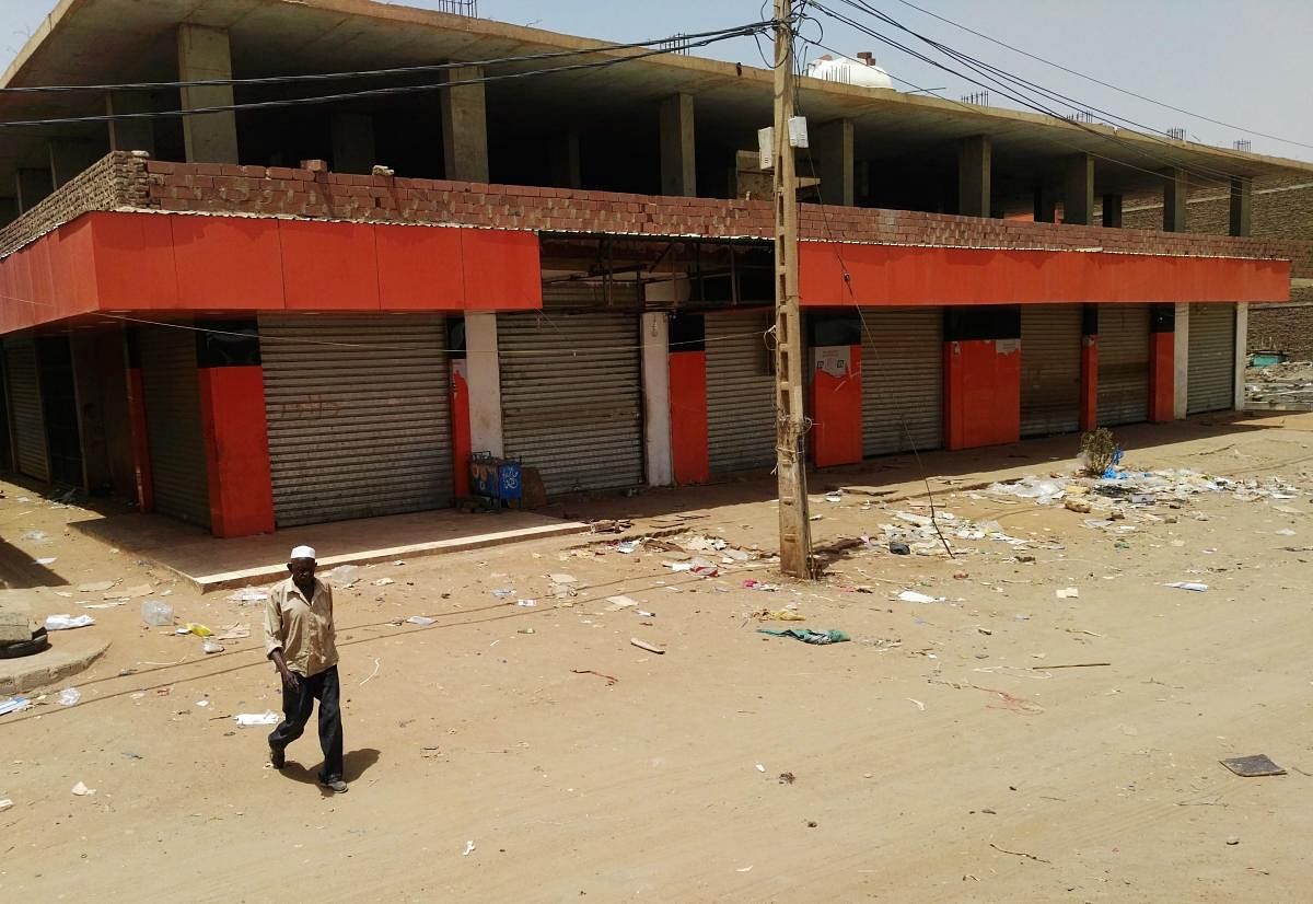 Businesses in Khartoum shuttered due to campaign