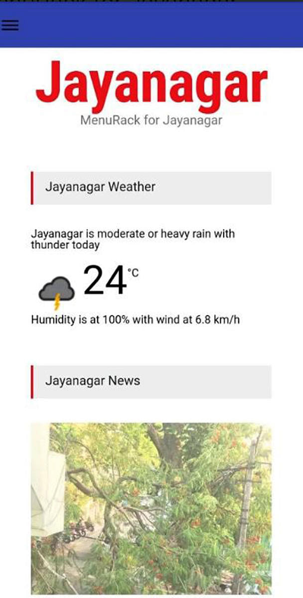 People: Jayanagar gets a neighbourhood-specific app