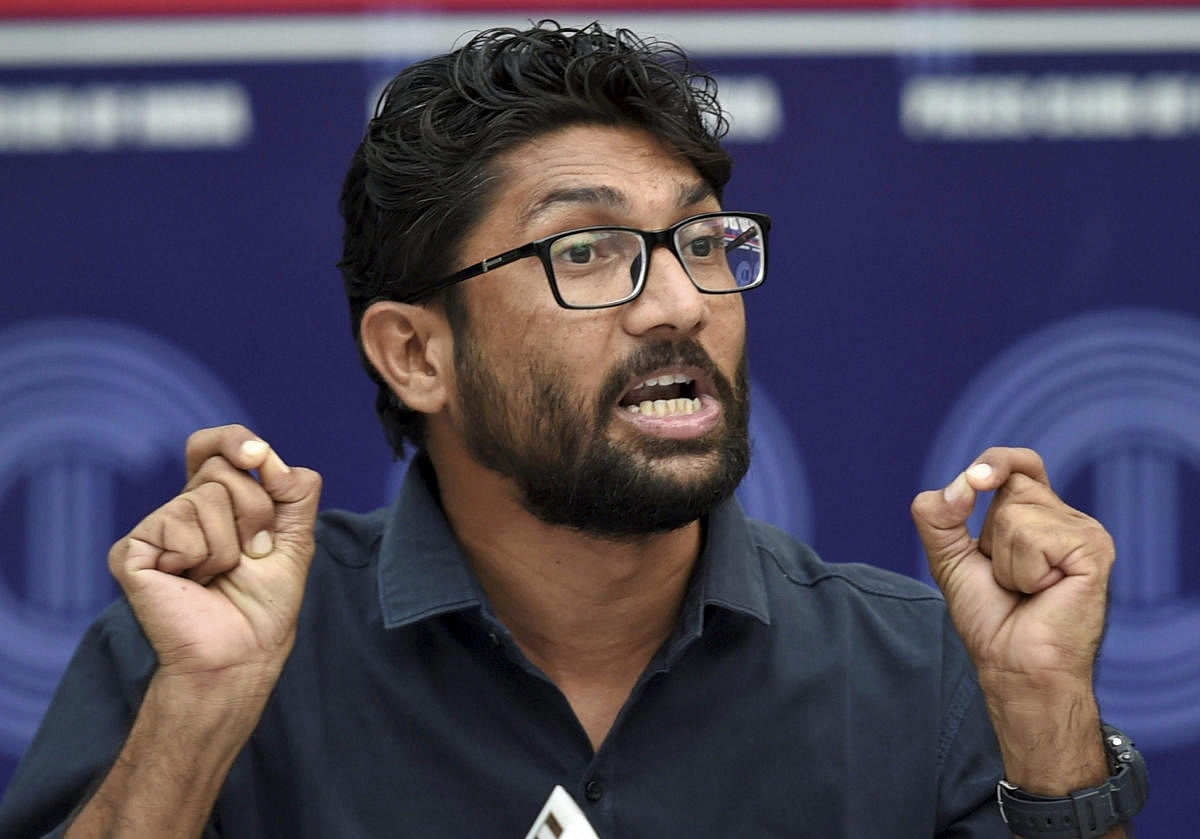 Mevani booked for defaming school through 'fake' video
