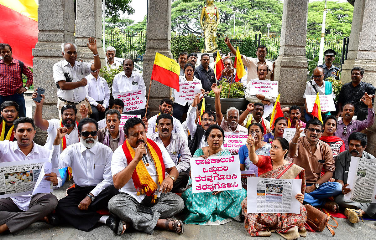 BBMP faces protest over clearing SWD encroachment
