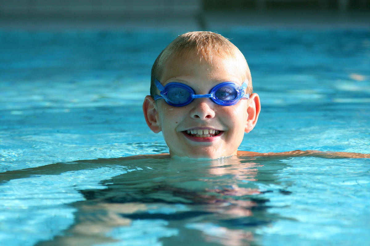 Eyeing the pool? Get your goggles on
