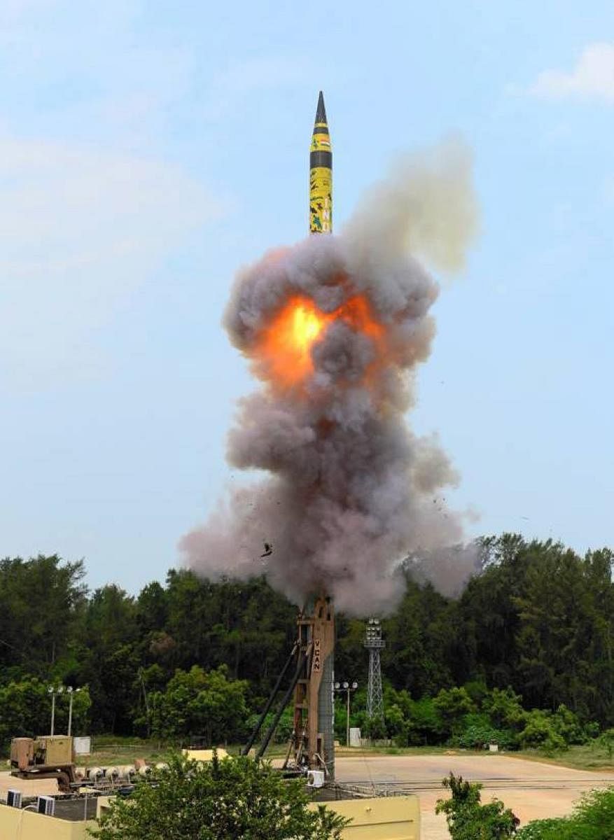 Nuclear-capable Agni-5 successfully test-fired