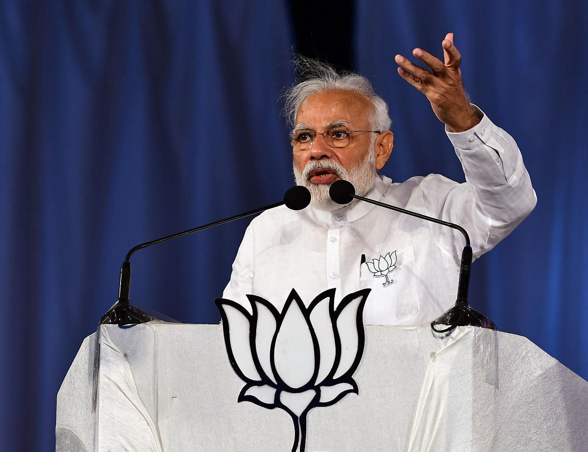 Why are you scared?' Modi asks JD(S)-Cong