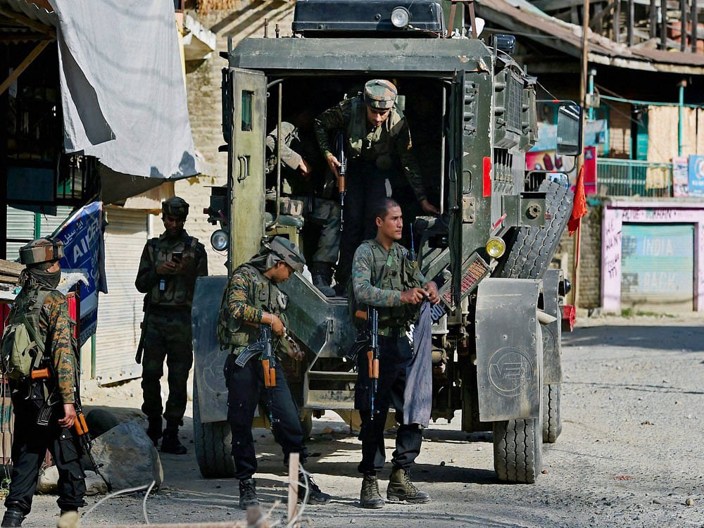 Burhan’s anniversary: strike, restrictions in Kashmir