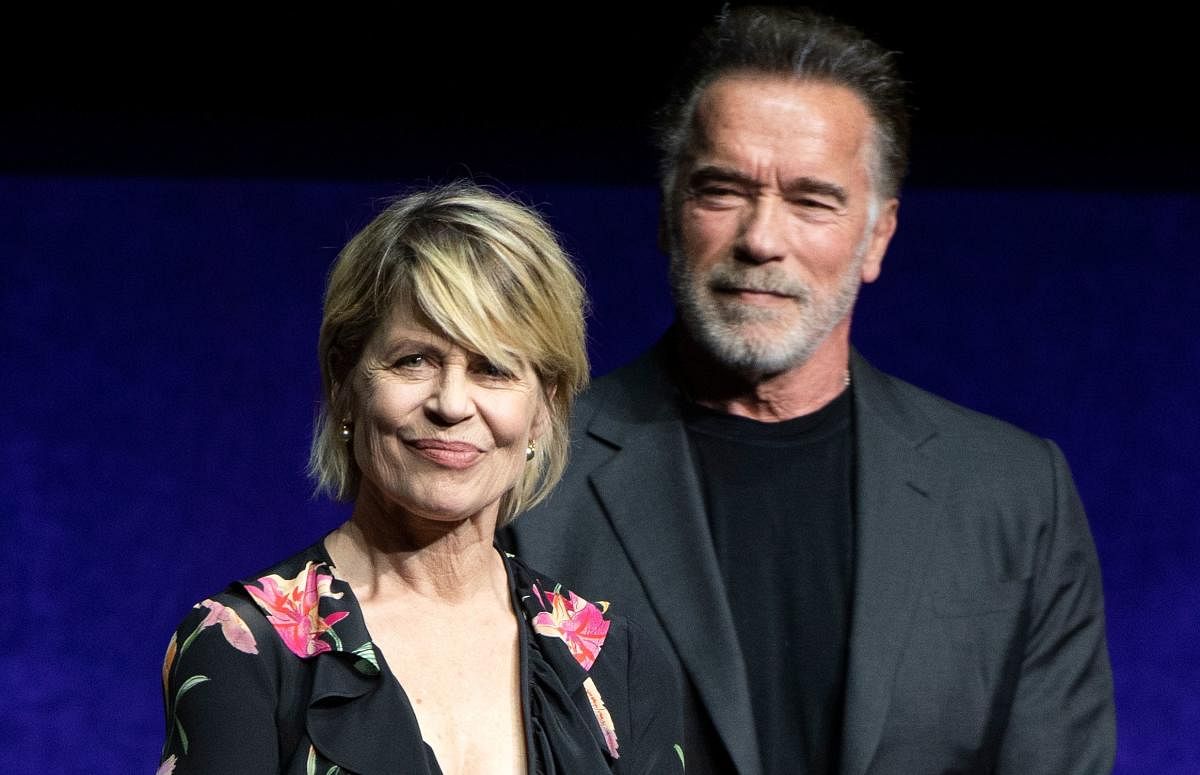 Arnie 'addicted' to 'Terminator', Hamilton steals show