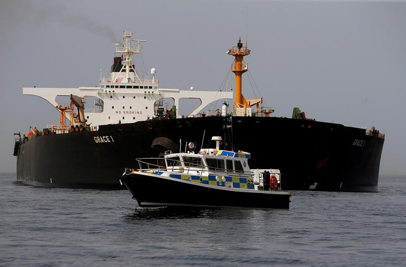 Officials meet Indian crew on board tanker seized by UK