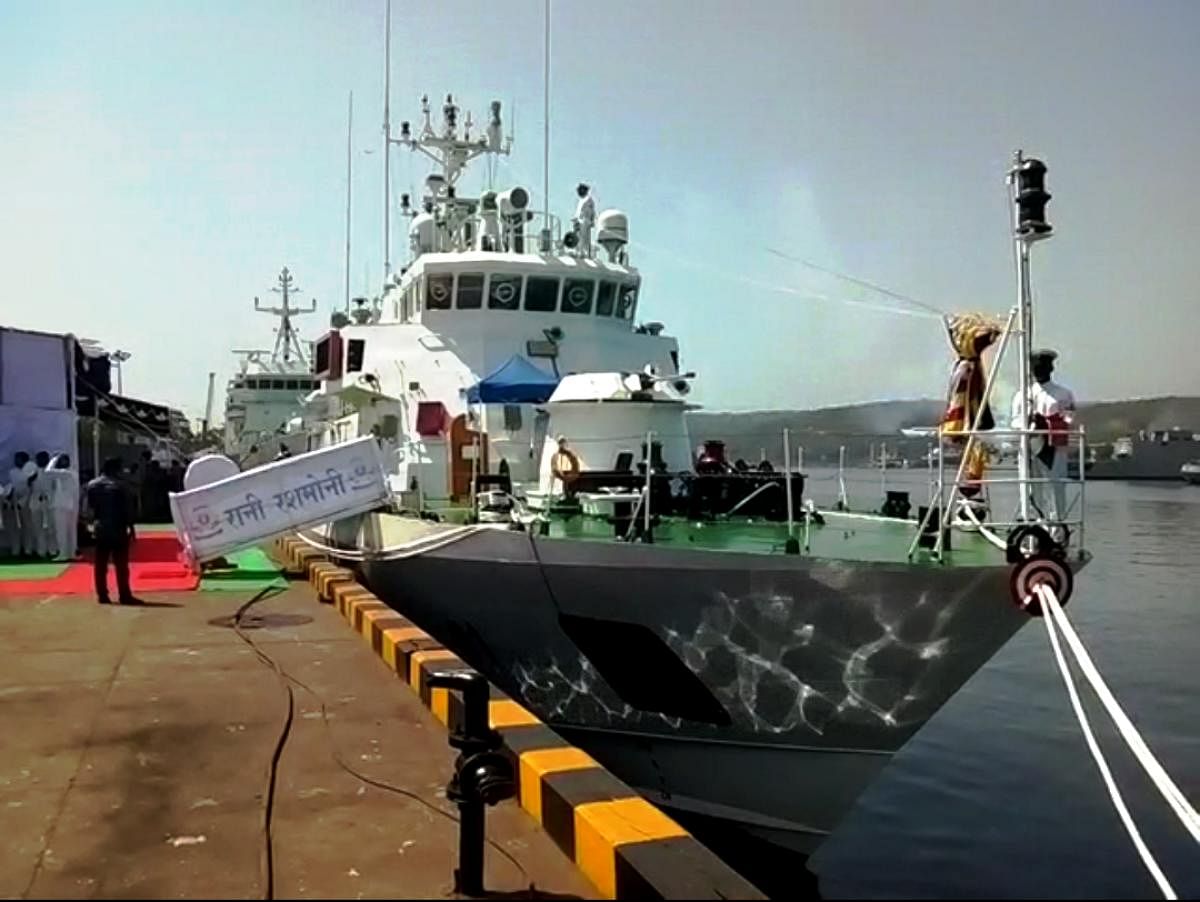 Fast patrol vessel Rani Rashmoni commissioned