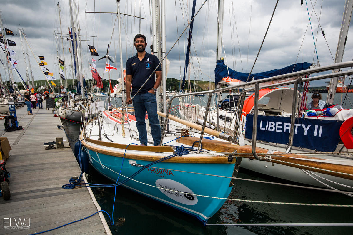 Navyman gets ready for second circumnavigation of globe