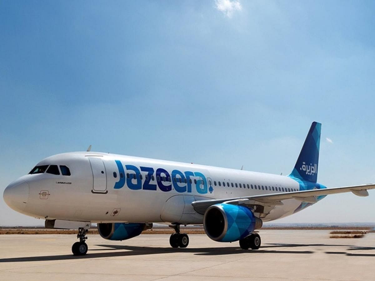 Close shave for Jazeera fliers as engine catches fire
