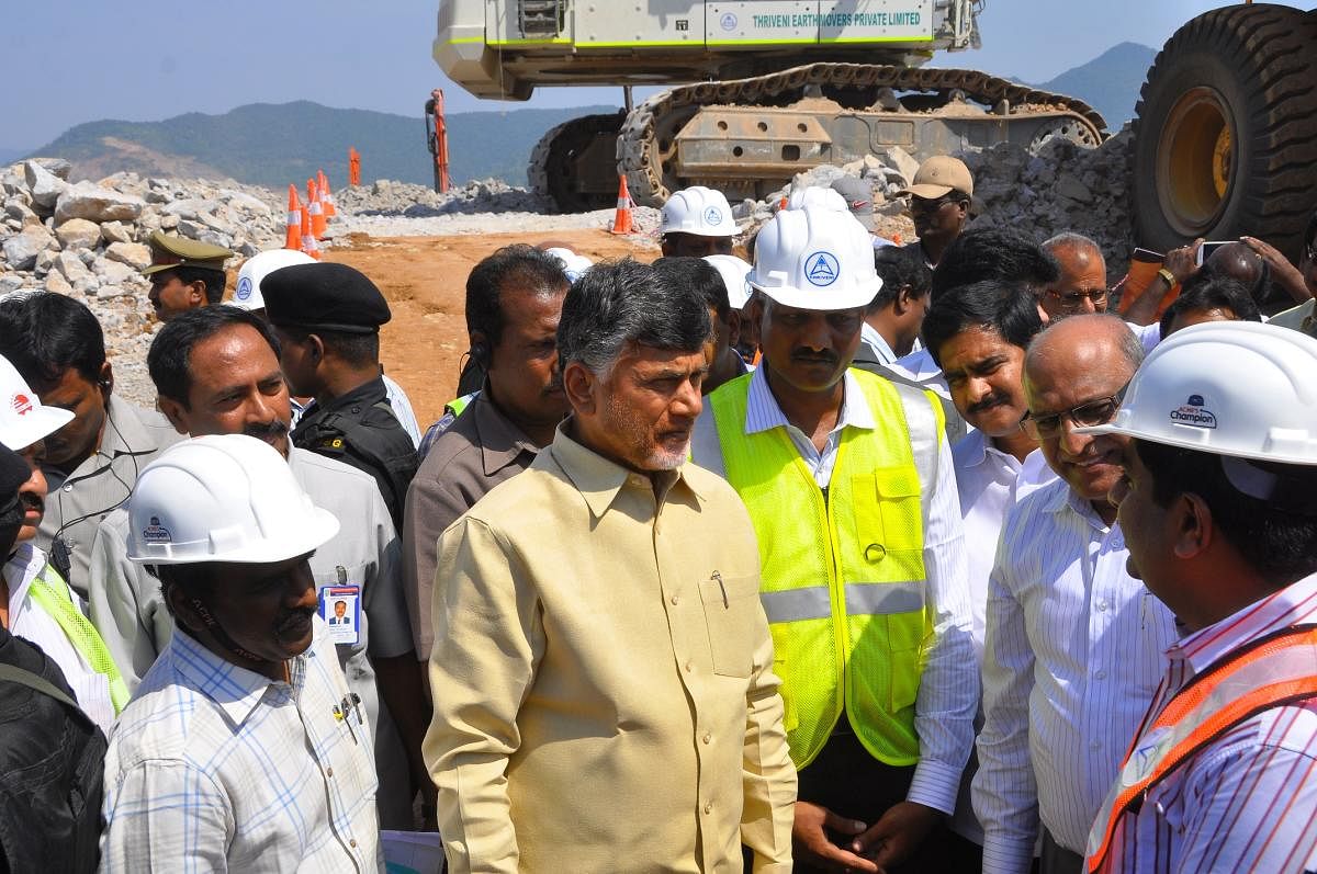 Naidu to seek funds from centre for Polavaram project