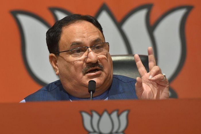 JD(S)-Cong govt fell under its weight: J P Nadda