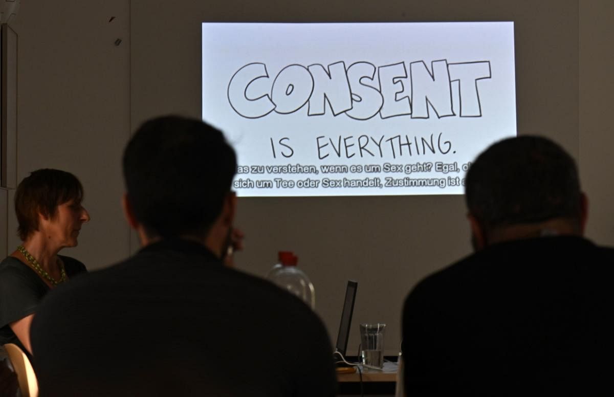 In Berlin, refugees get classes on sexual consent