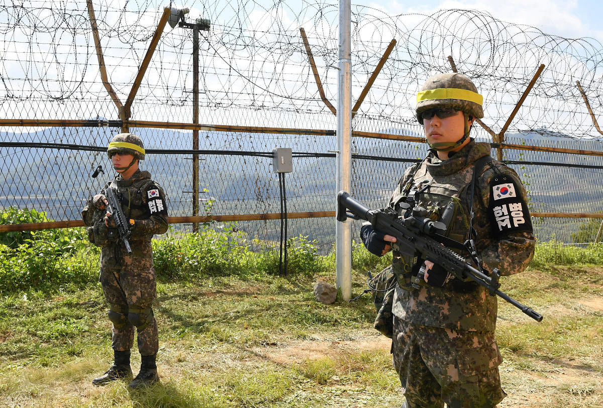 North Korean soldier crosses DMZ into South