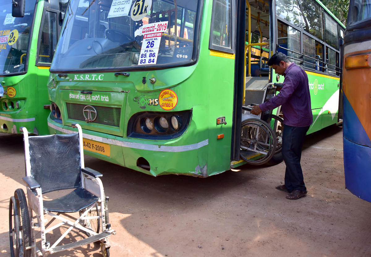 Transport corps still indifferent to differently-abled