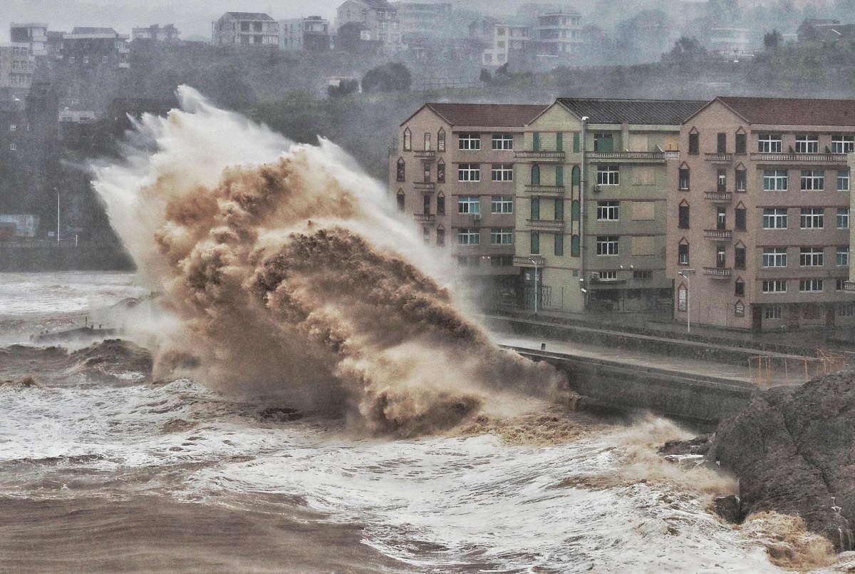 13 killed, 16 missing as Typhoon Lekima hits China
