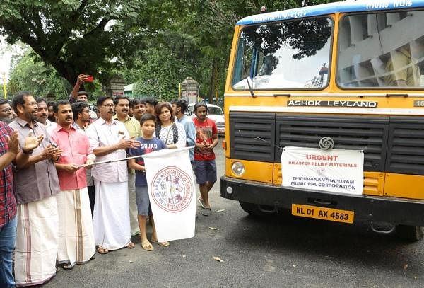 Kerala: Bleak response to relief material collection