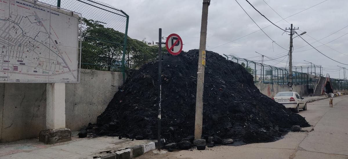 Silt on road riles BTM Layout residents