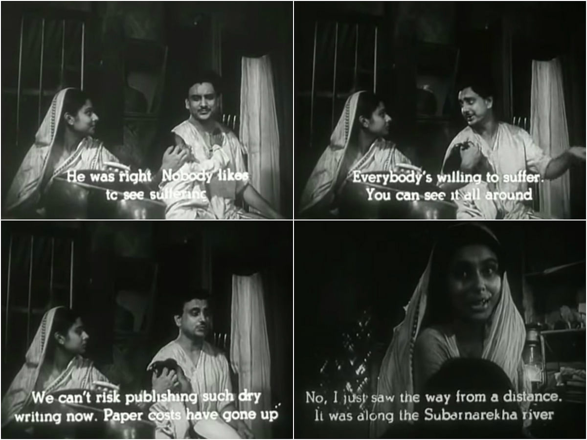 The living and employment conditions of the refugees from East Pakistan was enunciated in the film.