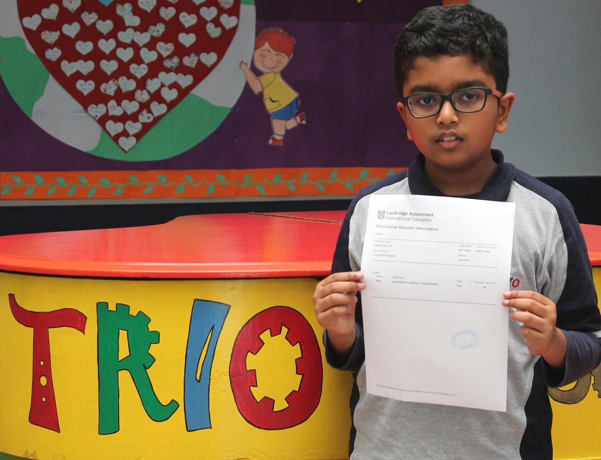 9-yr-old B’luru boy gets his math right, and how! 